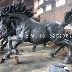 骏马铜雕 公园动物铜雕
