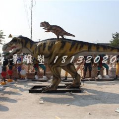 仿真恐龙雕塑公园玻璃钢动物雕塑