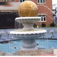 风水球喷泉石雕
