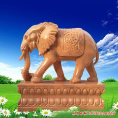石雕动物大象