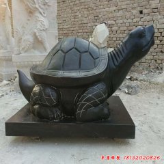 公园乌龟石雕