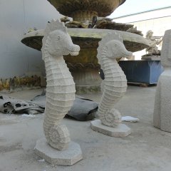 园林海马喷泉石雕