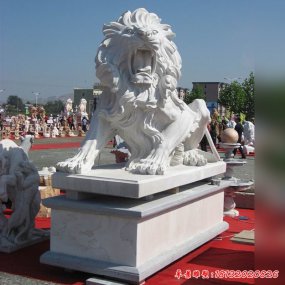 民间狮子雕塑